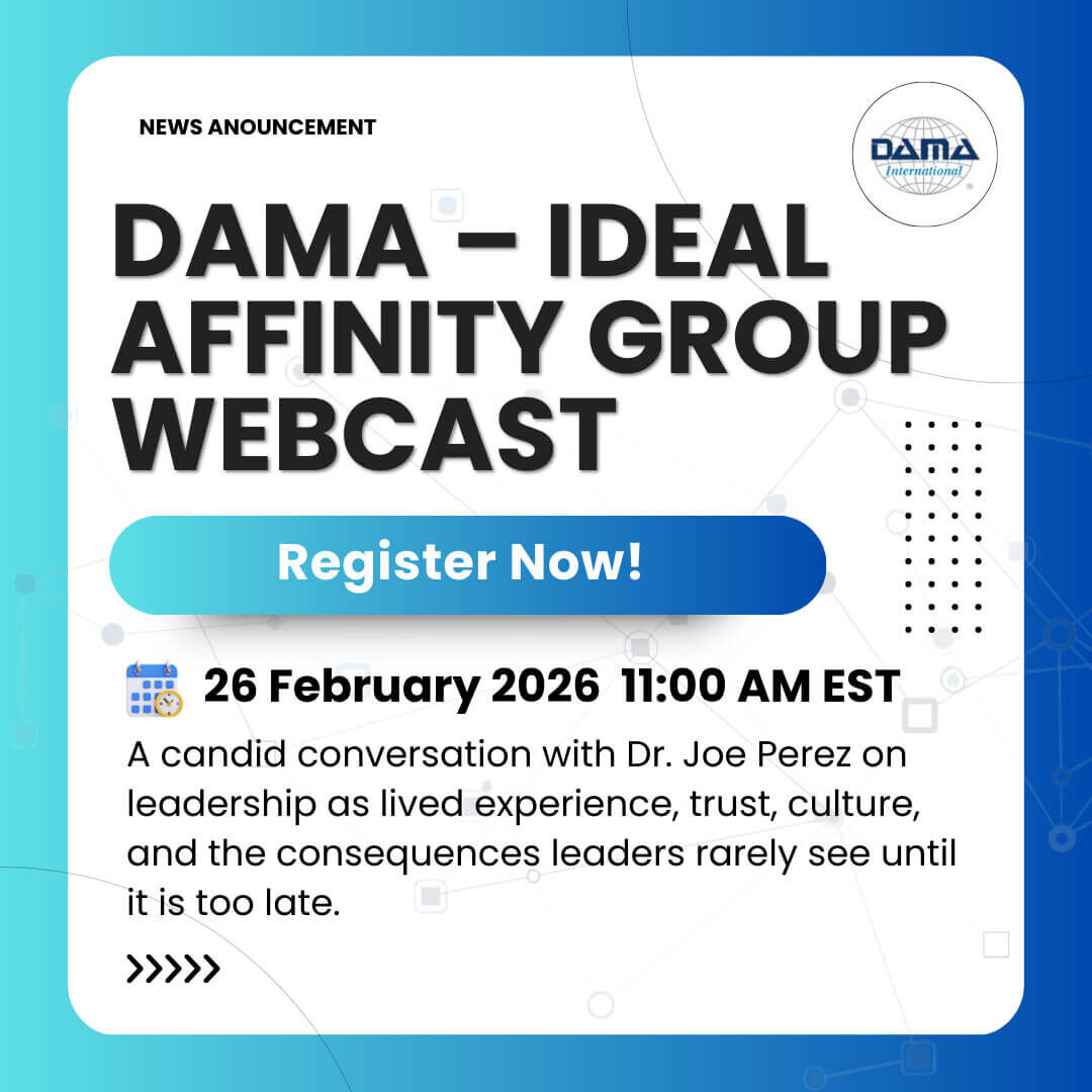 DAMA – IDEAL AFFINITY GROUP WEBCAST